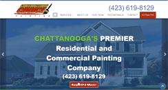 Desktop Screenshot of chattanoogapainters.com
